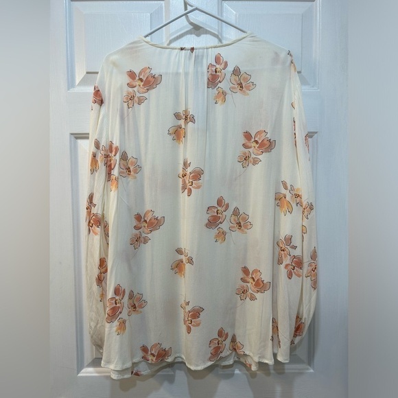 Liz Claiborne NWT Tunic Blouse Lightweight Beachy Cottagecore Popover Sz 3X - Picture 2 of 7